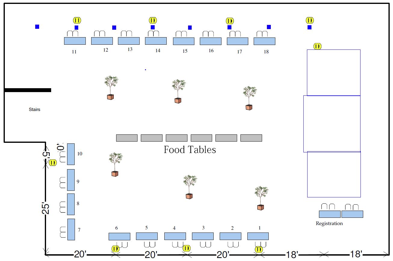 2017 CAP Congress Exhibitors Floor Plan