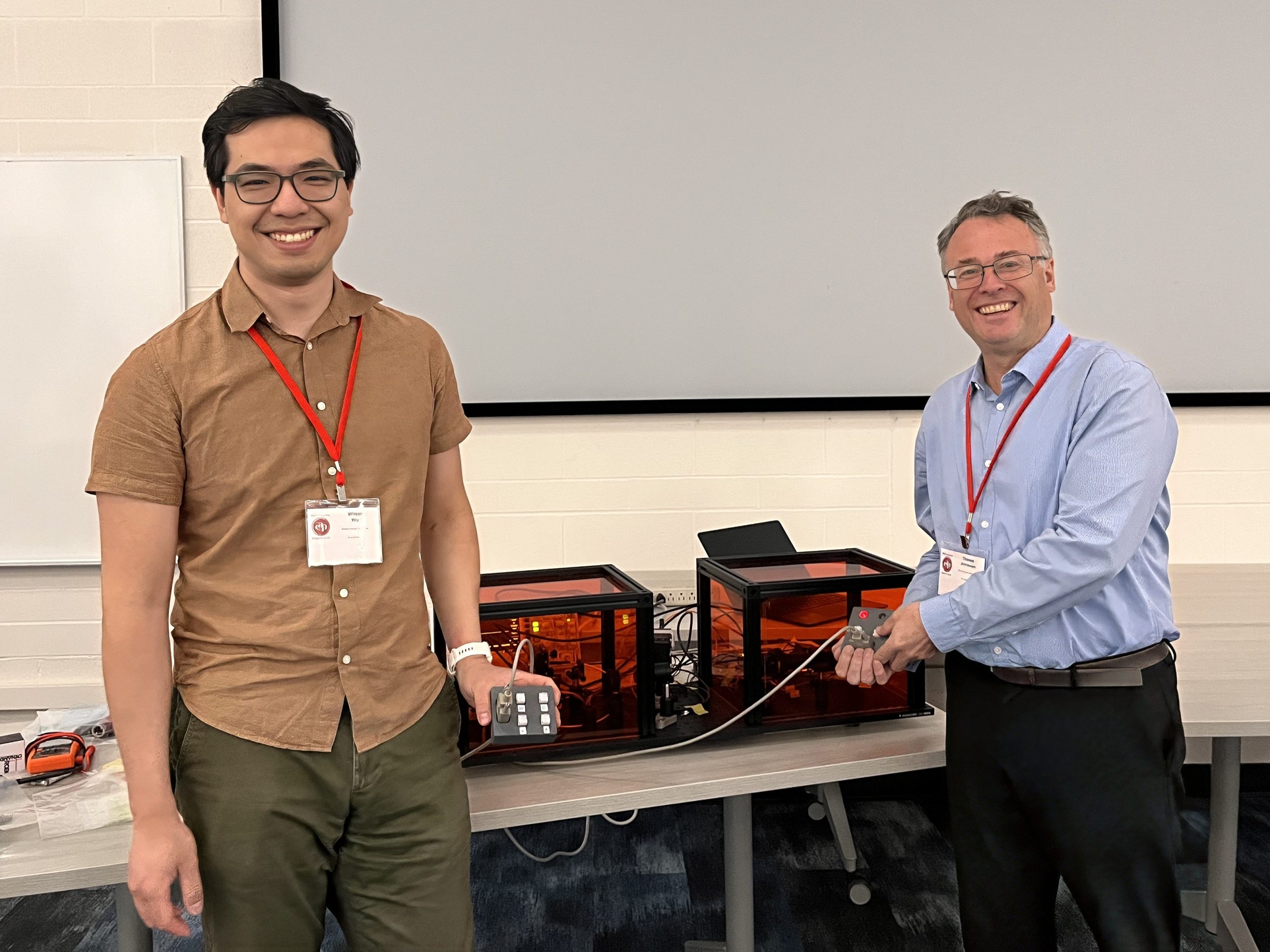 Wilson Wu, and Thomas Jennewein demonstrated quantum key distribution