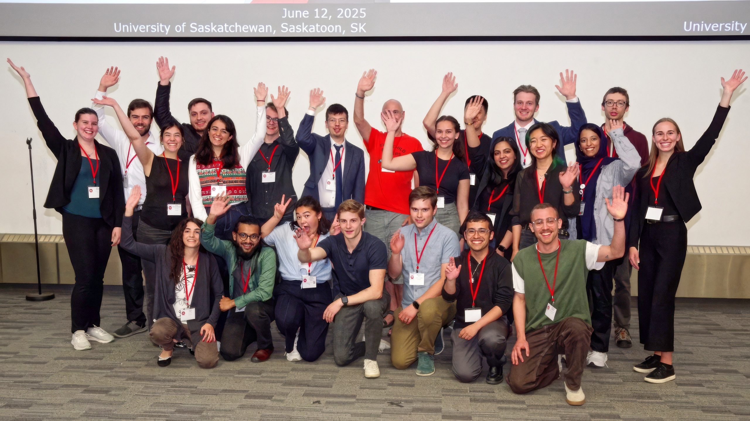 Image of BSPC winners who attended the student award ceremony